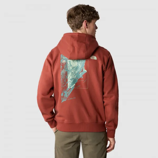NORTH FACE MAJICA S KAPULJAČOM Men’s Outdoor Graphic Hoodie 