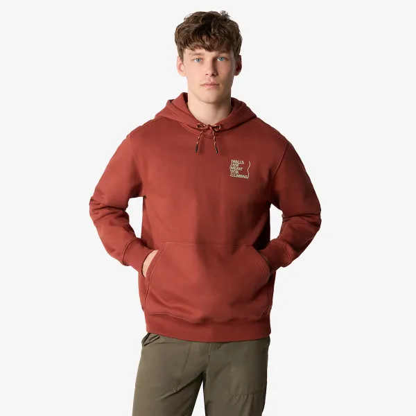 NORTH FACE MAJICA S KAPULJAČOM Men’s Outdoor Graphic Hoodie 
