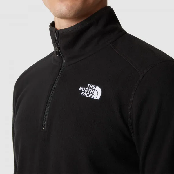 The North Face Majica dugih rukava s polu patentom M 100 GLACIER 1/4 ZIP - EU 