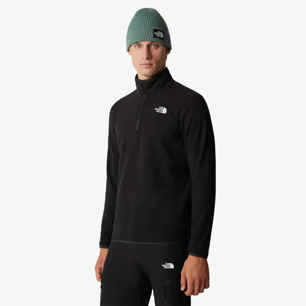 The North Face Majica dugih rukava s polu patentom M 100 GLACIER 1/4 ZIP - EU 