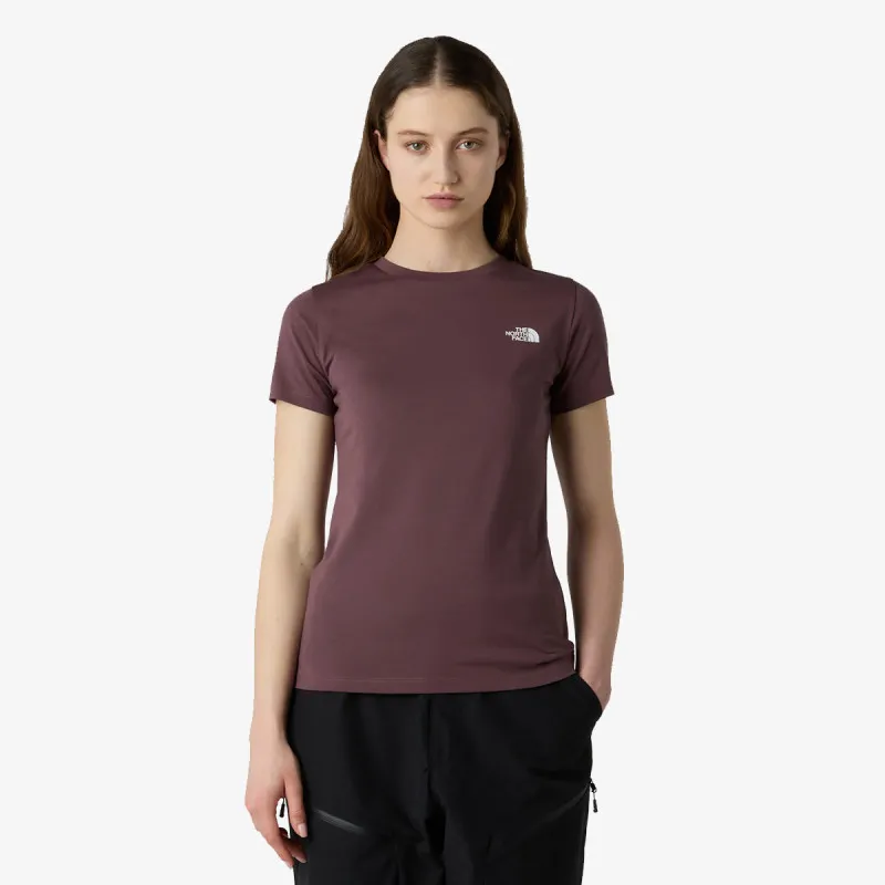 The North Face W S/S SIMPLE DOME SLIM TEE 