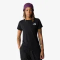 The North Face W S/S REDBOX TEE TNF BLACK 