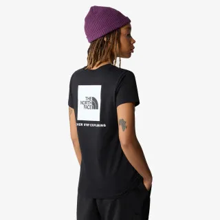 The North Face W S/S REDBOX TEE TNF BLACK 
