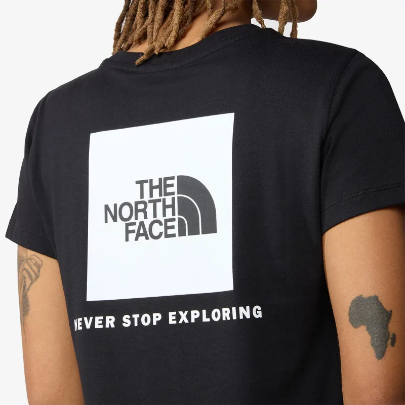 The North Face W S/S REDBOX TEE TNF BLACK 