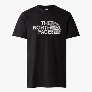 The North Face M S/S WOODCUT DOME TEE 
