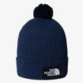The North Face TNF LOGO BOX POM BEANIE 