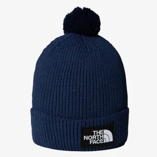 The North Face TNF LOGO BOX POM BEANIE 