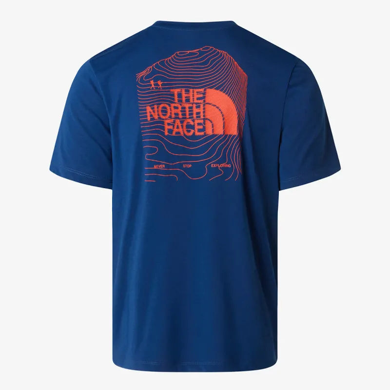 The North Face M BITMAP LOGO SHORT SLEEVES TEE-GRAPHIC 