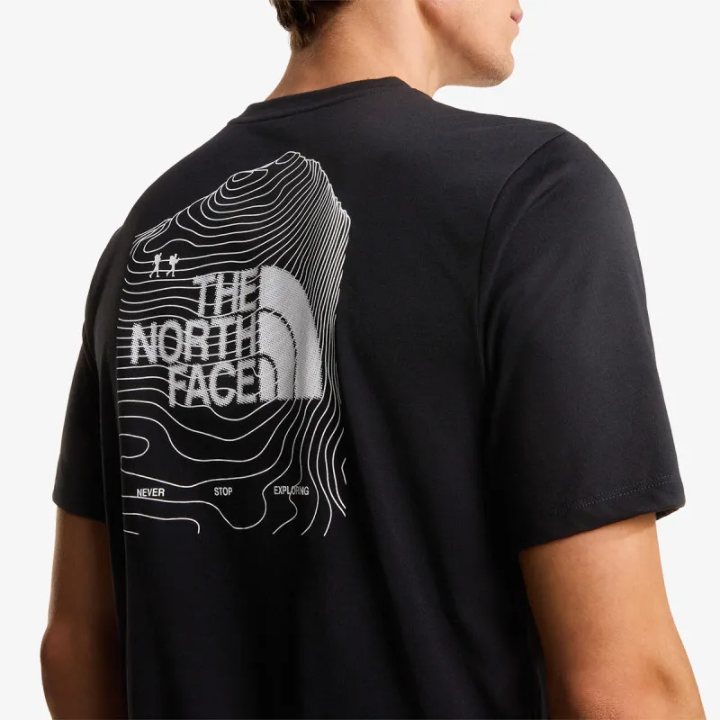 The North Face M BITMAP LOGO SHORT SLEEVES TEE-GRAPHIC 