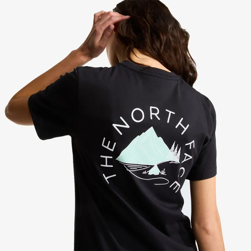 The North Face W MONTE REGULAR SHORT SLEEVE TEE-GRAPHIC 