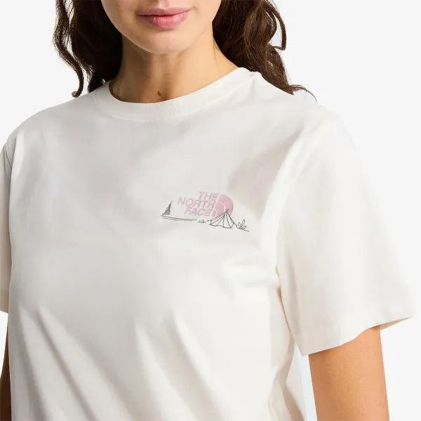 The North Face W MONTE REGULAR SHORT SLEEVE TEE-GRAPHIC 