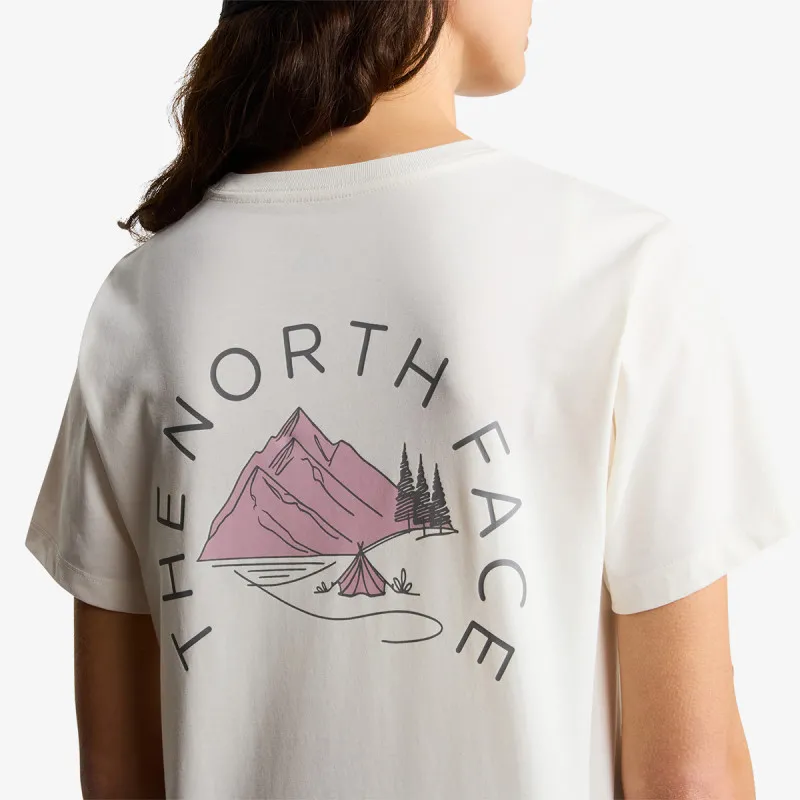 The North Face W MONTE REGULAR SHORT SLEEVE TEE-GRAPHIC 