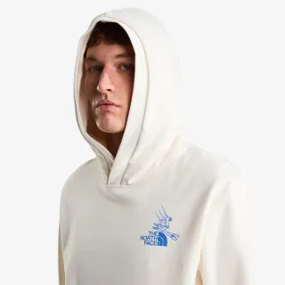 The North Face U MOUNTAIN CELEBRATION RELAXED HOODIE-GR 