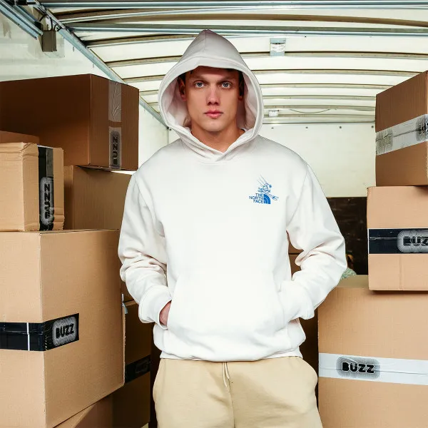 The North Face U MOUNTAIN CELEBRATION RELAXED HOODIE-GR 