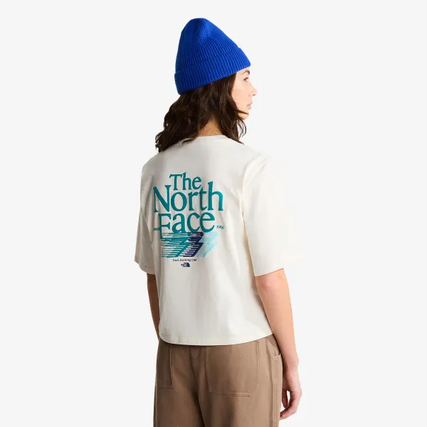 The North Face W RETRO TRAIL BOXY SS TEE-GRAPHIC 