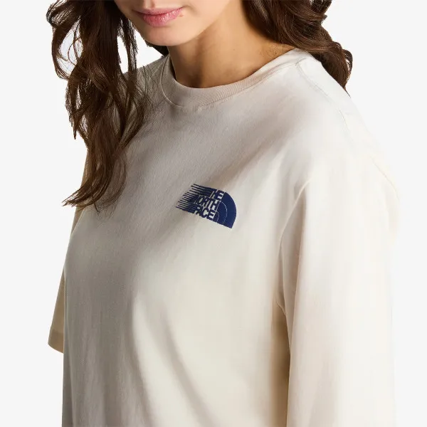 The North Face W RETRO TRAIL BOXY SS TEE-GRAPHIC 