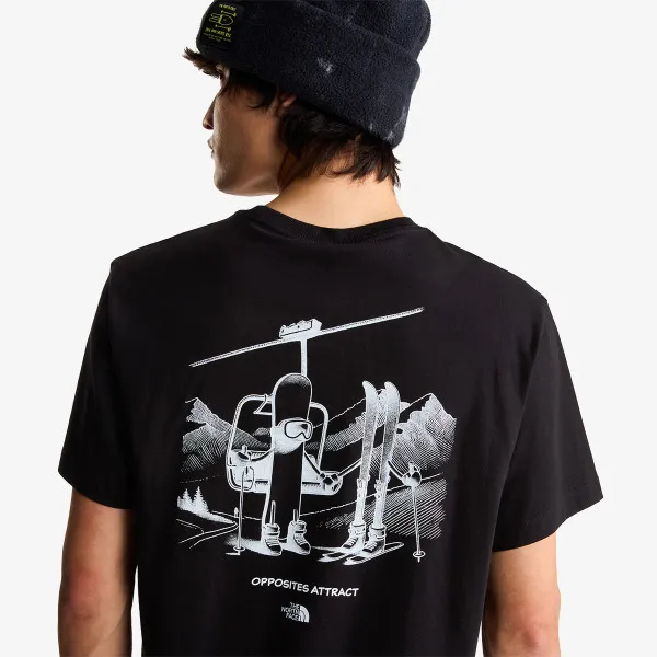 The North Face U OPPOSITES ATTRACT RLX SS TEE-GRAPHIC 