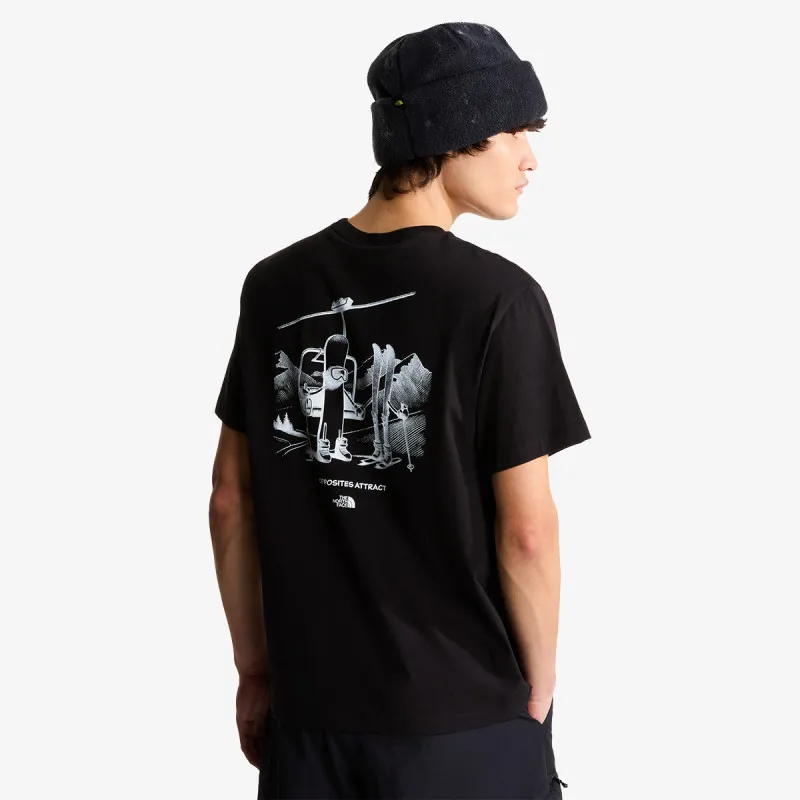 The North Face U OPPOSITES ATTRACT RLX SS TEE-GRAPHIC 