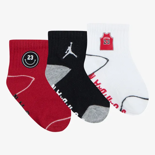 JORDAN Čarape JHN ICON PATCHES 3PK GRIPPER 