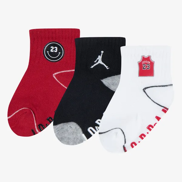 JORDAN Čarape JHN ICON PATCHES 3PK GRIPPER 