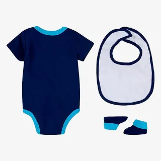 Nike Bodysuit, Bib and Booties 3 Piece 