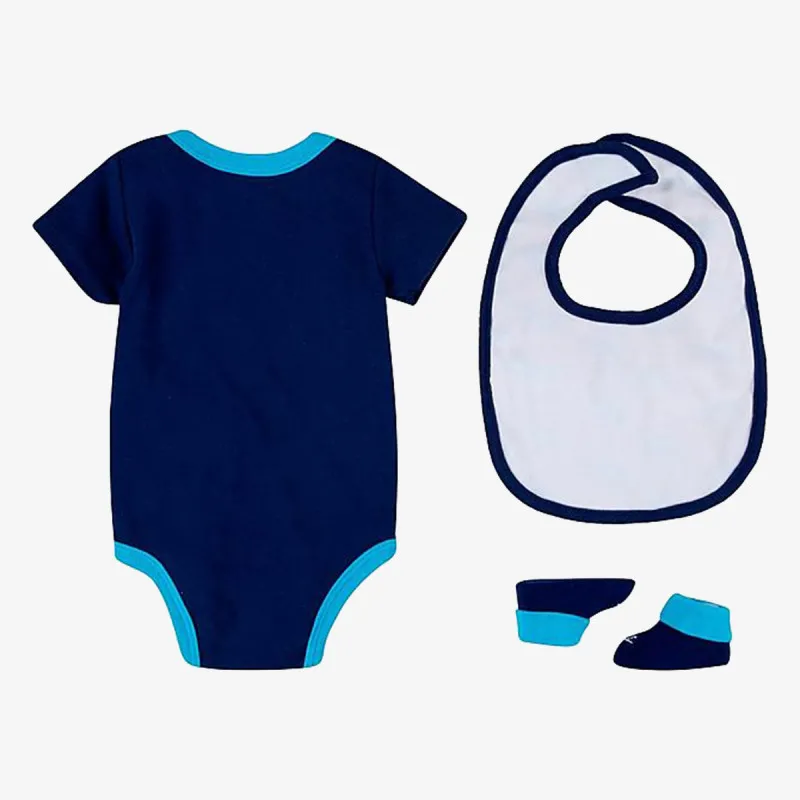 Nike Bodysuit, Bib and Booties 3 Piece 