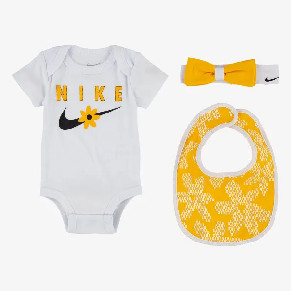 JORDAN Komplet za djecu HEADBAND, BODYSUIT & BIB  3-PIECE SET 