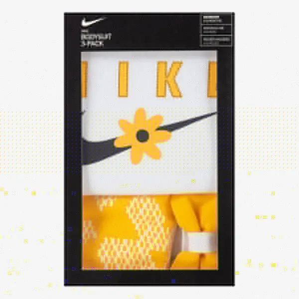 Nike HEADBAND, BODYSUIT & BIB  3-PIECE SET 