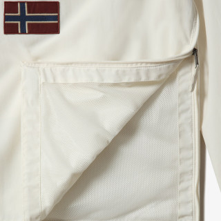 NAPAPIJRI JAKNA RAINFOREST M SUM 3 WHITE WHISPER 