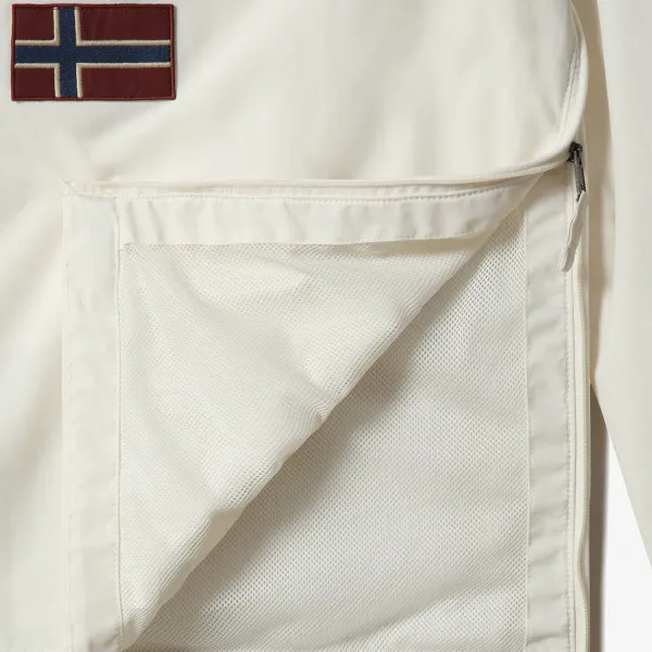 NAPAPIJRI JAKNA RAINFOREST M SUM 3 WHITE WHISPER 