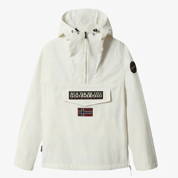 NAPAPIJRI JAKNA RAINFOREST M SUM 3 WHITE WHISPER 
