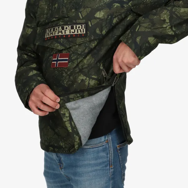 Napapijri RAINFOREST PKT PRT 2 CAMO GREEN FBN 