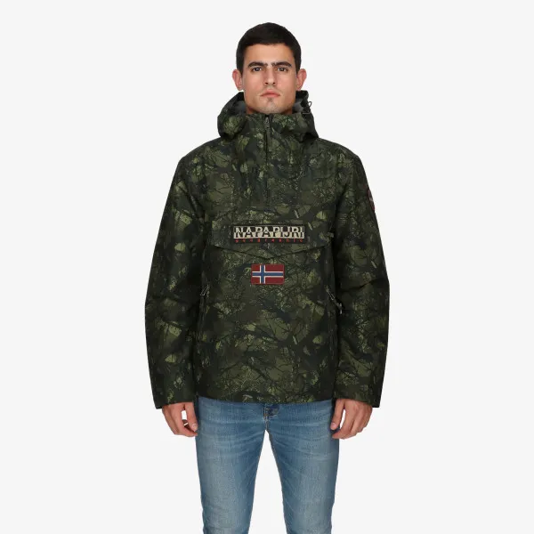 Napapijri RAINFOREST PKT PRT 2 CAMO GREEN FBN 