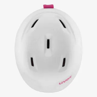 Uvex heyya pro white - pink mat 51-55 