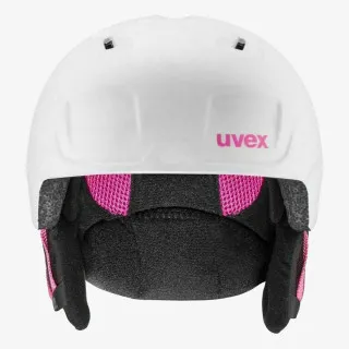 Uvex heyya pro white - pink mat 51-55 