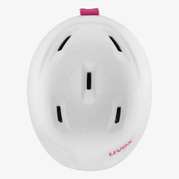 Uvex heyya pro white - pink mat 51-55 