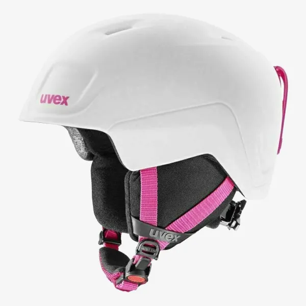 Uvex heyya pro white - pink mat 51-55 