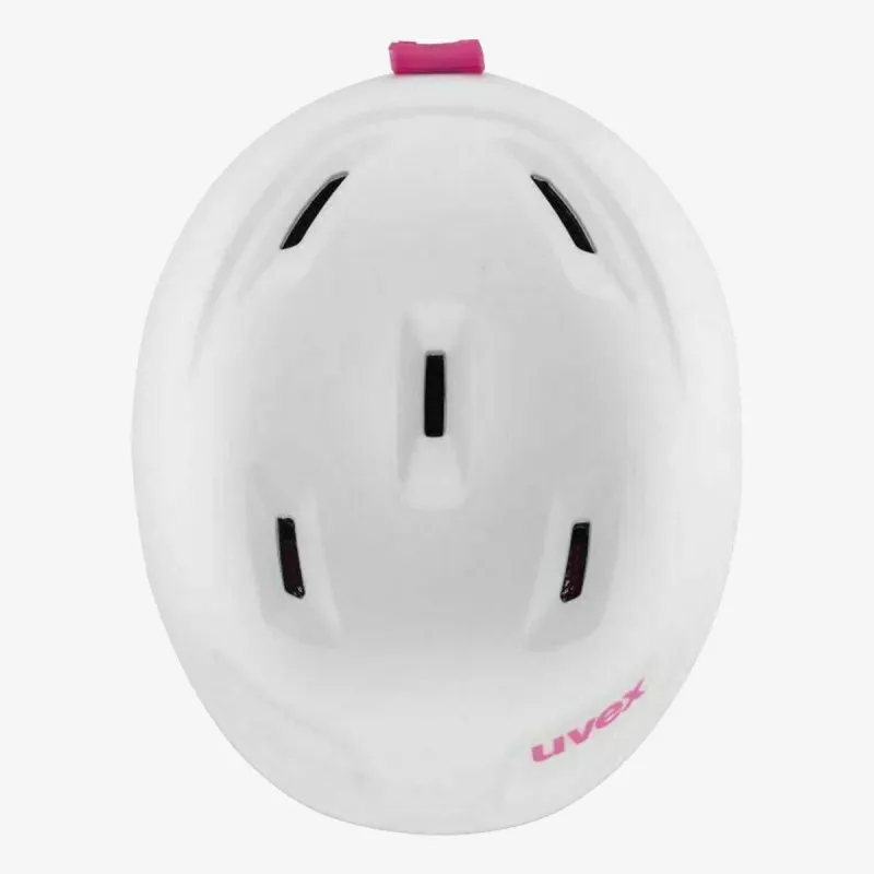 Uvex heyya pro white - pink mat 51-55 