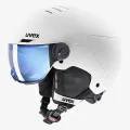 Uvex uvex rocket jr. visor white - black mat 