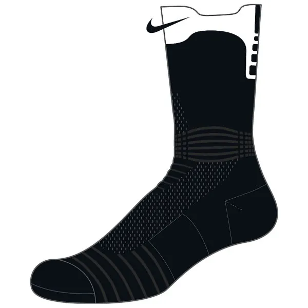 Nike Čarape NIKE čarape BSKTBLL ELT VRSTLTY CRW 