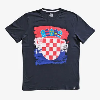 UMBRO T-SHIRT CROATIA FLAG T SHIRT JNR 