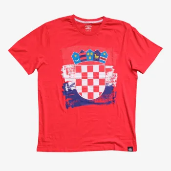 UMBRO T-SHIRT CROATIA FLAG T SHIRT JNR 