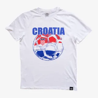 Umbro CROATIA BALL T SHIRT JNR 