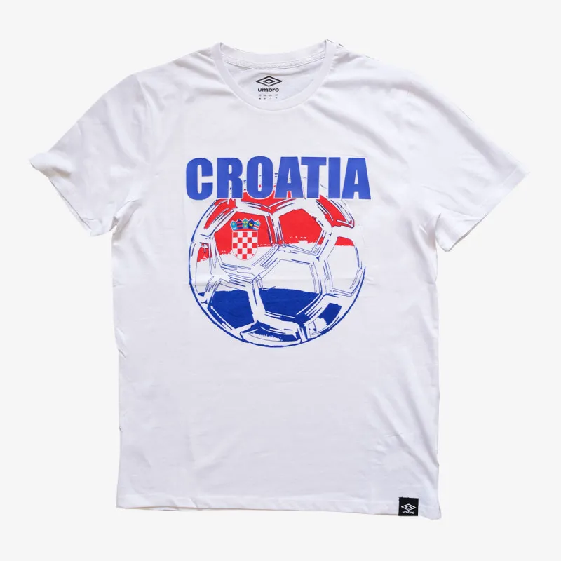 Umbro CROATIA BALL T SHIRT JNR 