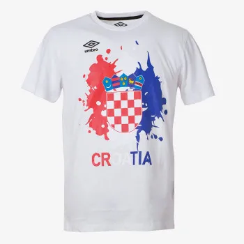 UMBRO T-SHIRT HRVATSKA FAN JNR 