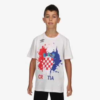 CROATIA FAN T SHIRT JNR