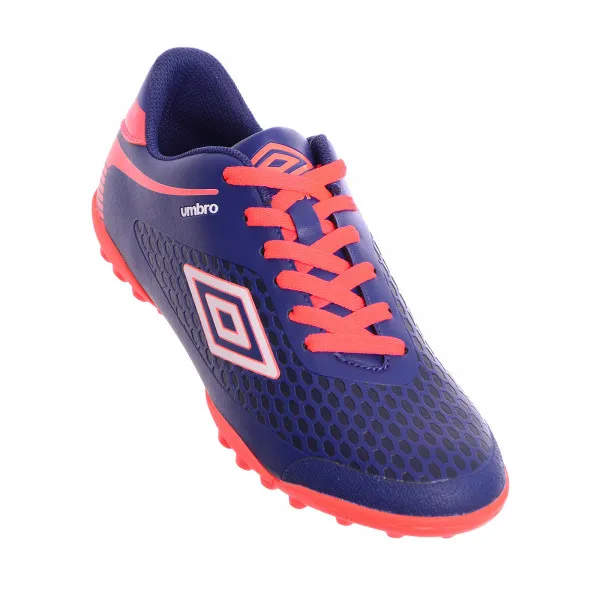 Umbro Tenisice UMBRO tenisice CROOKED-TF JNR  DEEP COBALT /FIERY CORAL /WHITE 