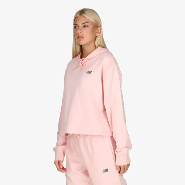 New Balance MAJICA S KAPULJAČOM NB Essentials uni-ssentials Crop Hoodie 