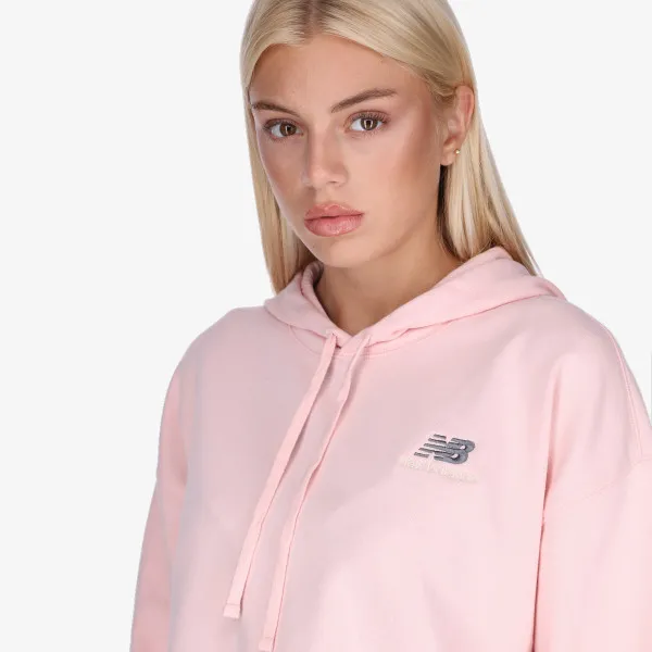New Balance MAJICA S KAPULJAČOM NB Essentials uni-ssentials Crop Hoodie 