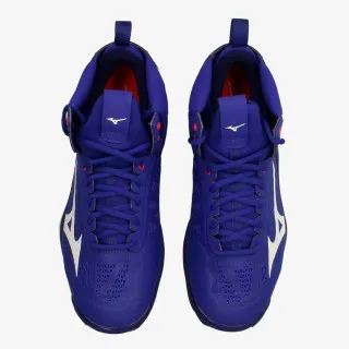 Mizuno WAVE MOMENTUM MID REFLEX BLUE C / WHITE / DIVA PINK 